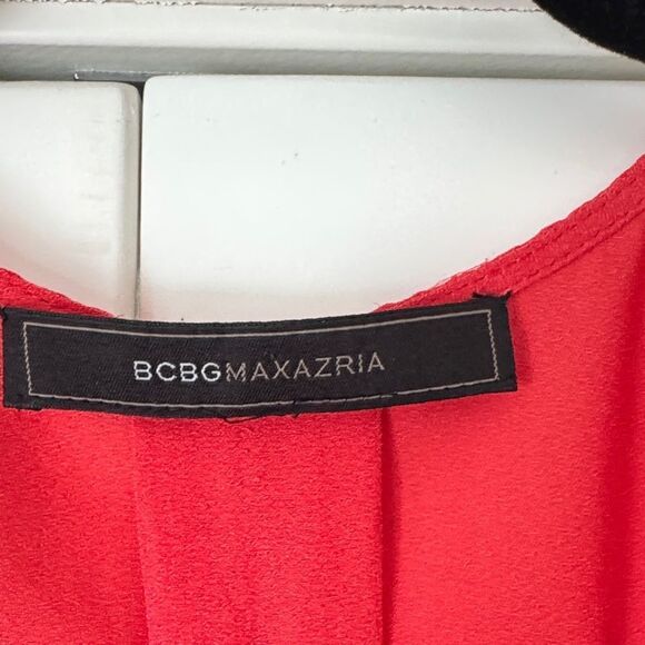 BCBGMaxAzria Bold Red Dress - Picture 2 of 4